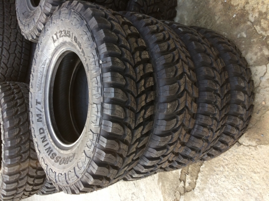 ขายยางใหม่ลบตรา CROSSWIND M/T หลายขนาดราคาไม่แพง