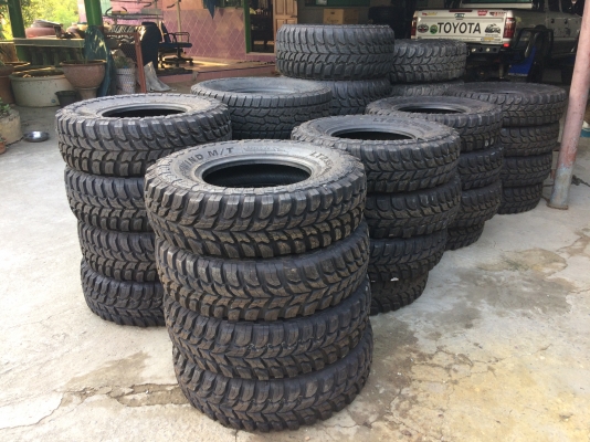 ขายยางใหม่ลบตรา CROSSWIND M/T หลายขนาดราคาไม่แพง