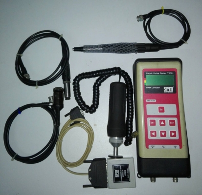 ขายเครื่องตรวจเช็คสภาพแบริ่ง รุ่น  SPM T2001 มือสอง