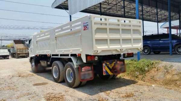 ขายสิบล้อดัมพ์ Hino mega FM1J เครื่อง 220 แรง ปี 48 มีระบบลากพ่วง ทะเบียนพร้อม
