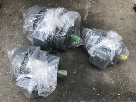 ขายมอเตอร์ Teco 5.5HP. , 1HP. 380V 1450rpm. ของใหม่ไม่เคยใช้งาน 5.5hp. 1ตัว , 1hp. 2ตัว ขายเหมา 3ตัว หรือแยกก็ได้ครับ