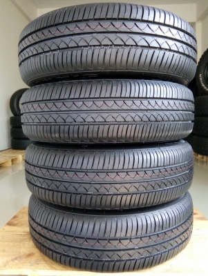 ล้อกระทะพร้อมยางป้ายแดง ฮอนด้า แจ๊ส ยางแม็กซิส 175/65R15 ปี17