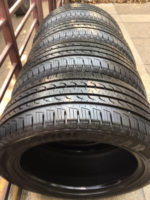 ยางถอดป้ายแดง Goodyear 265 50 20 ปลายปี16 ตุ่มหน้ายางครบทุกเส้น เนื้อนิ่มๆ ไม่มีปะ ใช้ยาว ราคาไม่แพง