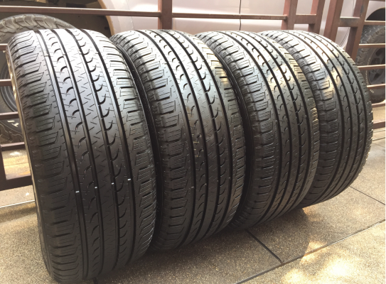 ยางถอดป้ายแดง Goodyear 265 50 20 ปลายปี16 ตุ่มหน้ายางครบทุกเส้น เนื้อนิ่มๆ ไม่มีปะ ใช้ยาว ราคาไม่แพง