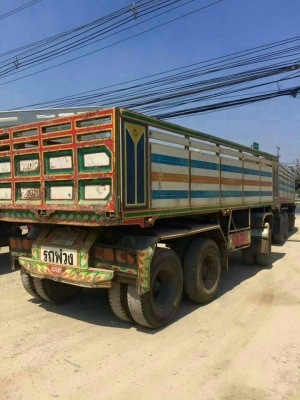 ขายรถสิบล้อแม่+ลูก Isuzu นางฟ้า 195R turbo inter ปี 39 ดัมพ์มิเนียม ลูก 3 เพลา ทะเบียนพร้อม