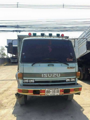 ขายรถสิบล้อแม่+ลูก Isuzu นางฟ้า 195R turbo inter ปี 39 ดัมพ์มิเนียม ลูก 3 เพลา ทะเบียนพร้อม