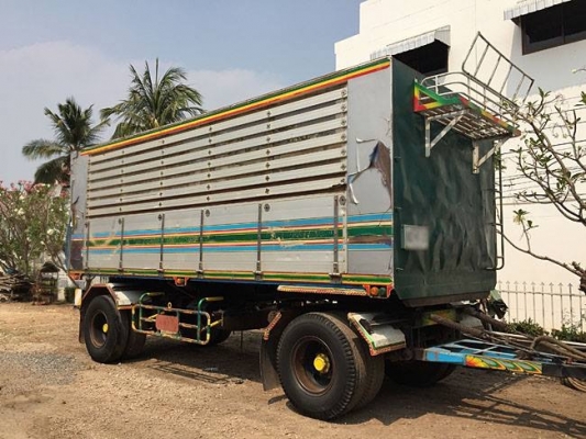 ขายสิบล้อดัมพ์แม่+ลูก Isuzu deca เครื่อง 320 แรง ปี 49 เครื่องดำ เฟืองเร็ว กระบะดัมพ์มิเนียมอู่สหกิจ ลูก 2 เพลา พร้อมใช้งาน