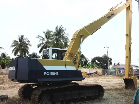 ขายรถขุดบูมยาว KOMATSU PC150-5
