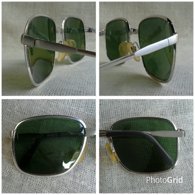 แว่นตาทองขาวยุค &#039;60s  &#039;เทพเจ้าของชาวเยอรมัน&#039;  Vintage RODENSTOCK Convent handmade in Germany  บิ๊กไซซ์!