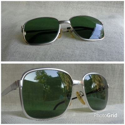 แว่นตาทองขาวยุค &#039;60s  &#039;เทพเจ้าของชาวเยอรมัน&#039;  Vintage RODENSTOCK Convent handmade in Germany  บิ๊กไซซ์!