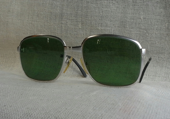 แว่นตาทองขาวยุค &#039;60s  &#039;เทพเจ้าของชาวเยอรมัน&#039;  Vintage RODENSTOCK Convent handmade in Germany  บิ๊กไซซ์!