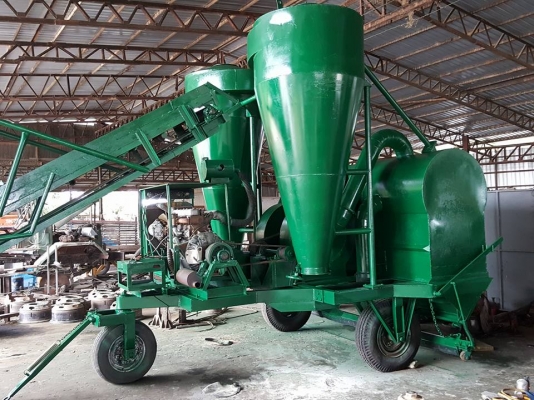 เครื่องดูดฝุ่น ลานมัน ข้าวเปลือก ข้าวโพด โทร.093-2614555