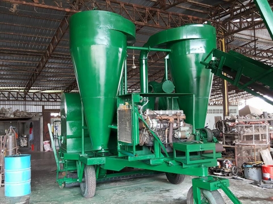 เครื่องดูดฝุ่น ลานมัน ข้าวเปลือก ข้าวโพด โทร.093-2614555