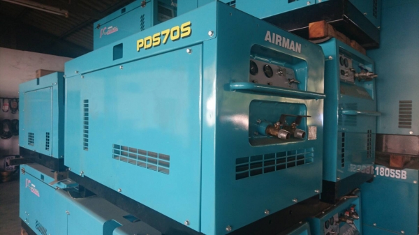 PDS70S-Compressor ขนาด 7 บาร์ 70cfm. ปั๊มลม ขนาดเล็ก by OEK