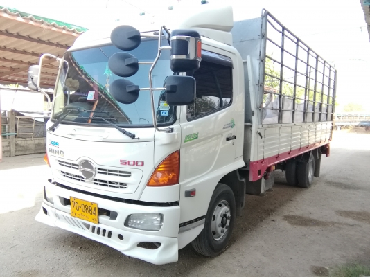 6 ล้อกลาง *Euro.3* HINO *ซีรีย์500*  FC9J 175 แรงม้า คอมมอนเรว *ยาว 5.60 ม.* รถสวยเดิม+พร้อมใช้งาน* รถห้างแท้ * มีเล่มพร้อมโอน *