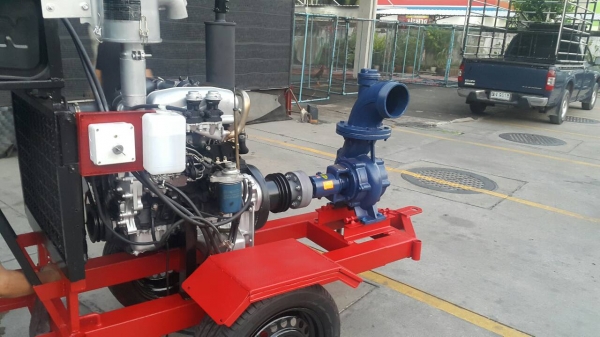 เครื่องสูบนํ้าประกอบใหม่ พร้อมใช้งานสูบนํ้าแรงๆ+ประหยัดมาก