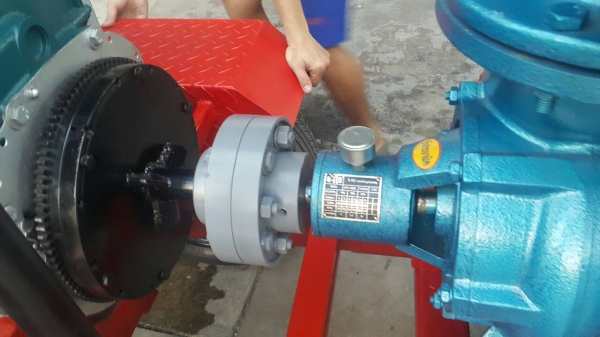 เครื่องสูบนํ้าประกอบใหม่ พร้อมใช้งานสูบนํ้าแรงๆ+ประหยัดมาก