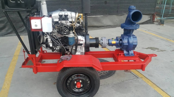 เครื่องสูบนํ้าประกอบใหม่ พร้อมใช้งานสูบนํ้าแรงๆ+ประหยัดมาก