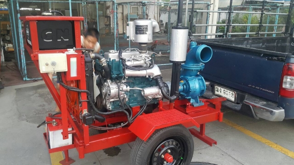 เครื่องสูบนํ้าประกอบใหม่พร้อมใช้งานสูบนํ้าแรงๆ+ประหยัดมาก