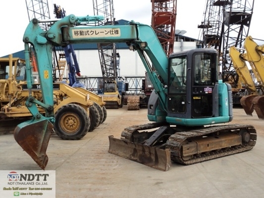 ขายรถขุด SK75UR-3ES #YR07-07160 ปี2007 ทำงาน 4107ชม. นำเข้าญี่ปุ่น By NDTT 061-4194021 ไปป์ครับ