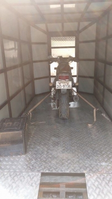 ขายพ่วงตู้ บรรทุกรถมอไซค์โดยเฉพาะครับ ขนาดตู้ กว้าง1.60เมตร ยาว 3เมตร สูง1.80เมตร