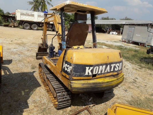 ขายด่วนรถแบคโฮ KOMATSU= PC 30 สภาพสวย พร้อมใช้งาน
