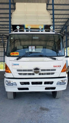 ขายสิบล้อดัมพ์ Hino mega FM1J เครื่อง 220 แรง ปี 47 มีระบบลากพ่วง ทะเบียนพร้อม