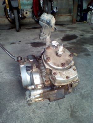 เครื่องยนต์ kawasaki serpico150ccตัวแรก