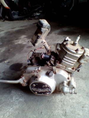 เครื่องยนต์ kawasaki serpico150ccตัวแรก