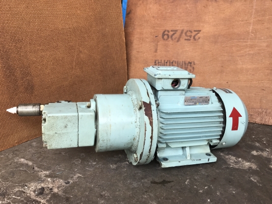 ขายมอเตอร์พร้อมหัวปั้มน้ำมัน Vane pump Yuken made in Japan ขนาด 3HP. 380V สภาพสวยเดิมๆ หมุนนิ่ม พร้อมใช้งาน