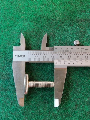 น็อตสแตนเลส 8 มิล ยาว 34 มิล