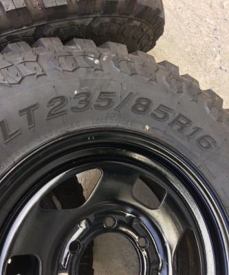 ขายยางพร้อมล้อแนว CROSS COUNTRY 235/85/16