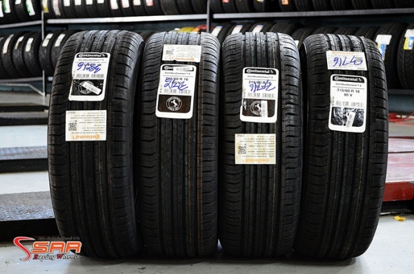 Continental ContiEcoContact 5 215/60R16 เส้นละ 3,250 บาท
