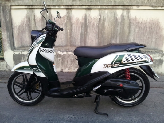 yamaha fino รถปี55 เครื่อง-ชุดสีเดิมๆออกห้าง 24,500-.