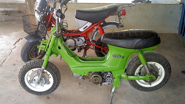 ขาย honda Chaly (ชาลี)สนใจแบบแยกโครง แบบทั้งคัน แยกเครื่อง แยกโครง