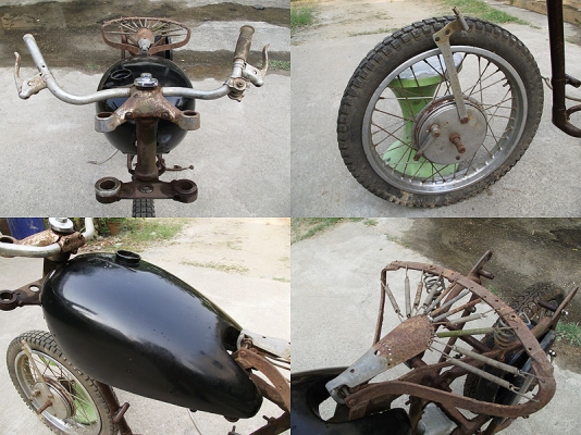 ขายรถโบราณอังกฤษ AJS สภาพและราคาเร้าใจ ขาย 18900 มีรูปลองพิจารณาครับ