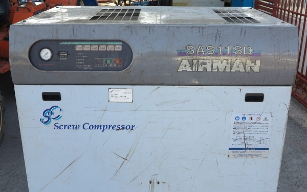 ปั๊มลม Airman SAS11SD สภาพเก่านอกแท้ นำเข้าเองจากประเทศญี่ปุ่น ปั๊มลม Airman SAS11SD สภาพเก่านอกแท้ นำเข้าเองจากประเทศญี่ปุ่น