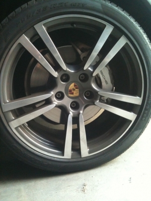 ล้อแม็กPorche Cayanne Turbo 21"ครับพร้อมยาง 2012 ล้อแม็กPorche Cayanne Turbo 21"ครับพร้อมยาง 2012