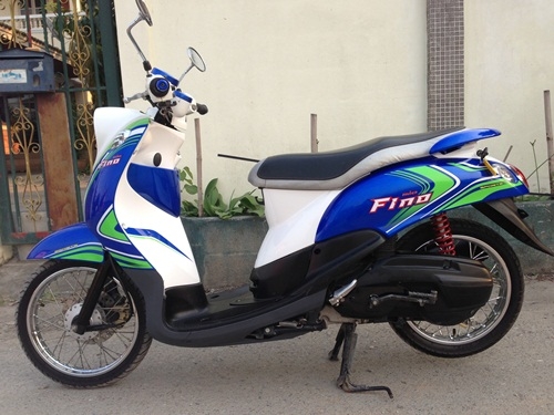 ขายfinoสีน้ำเงินเขียวขาวปี2555