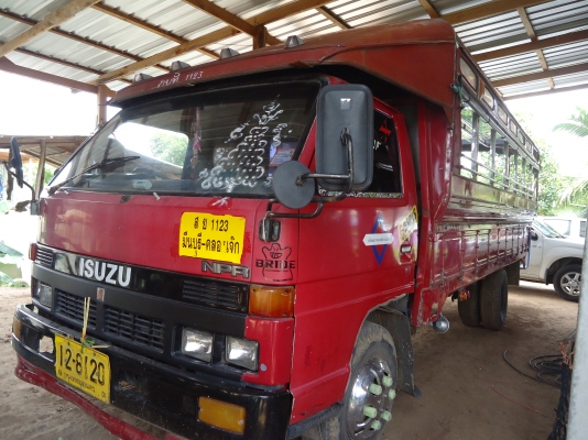 ลดราคาแล้วครับขายด่วนรถ6ล้อISUZUNPR115HPรุ้นยาวพิเศษ5ม.สภาพพร้อมใช้งาน