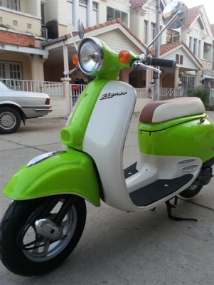 Honda Giorno 50cc, Mini-Vespa ประกอบใหม่ งานคุณภาพ (สีเขียว)