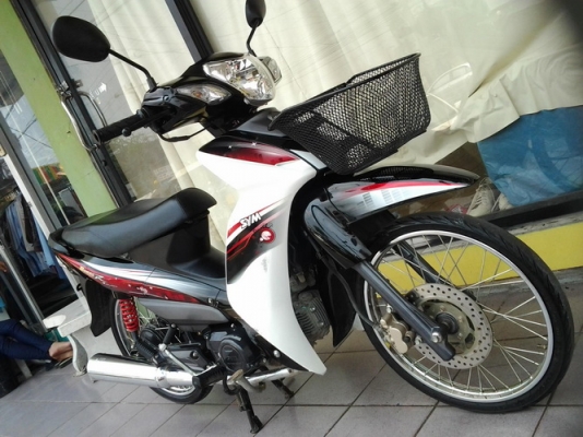 New SYM สตาร์ทมือ 4จังหวะ รถ3เดือนวิ่ง900โล มีทะเบียนพร้อมใช้งาน