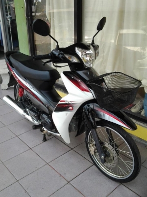 New SYM สตาร์ทมือ 4จังหวะ รถ3เดือนวิ่ง900โล มีทะเบียนพร้อมใช้งาน