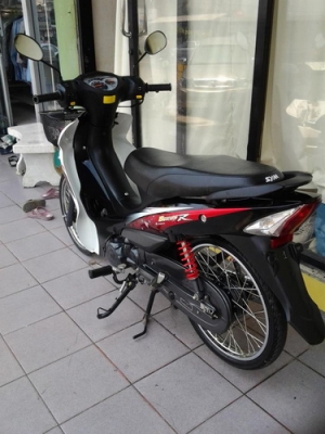 New SYM สตาร์ทมือ 4จังหวะ รถ3เดือนวิ่ง900โล มีทะเบียนพร้อมใช้งาน