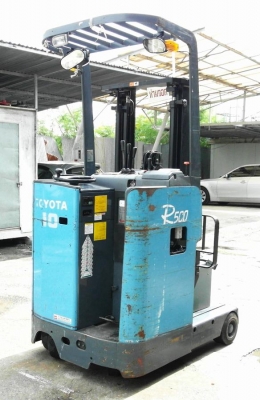 รถยกไฟฟ้าแบบยืนขับขนาด 1 ตัน เสาสูง 3 เมตร Toyota 6FBRJ10 นำเข้าจากญี่ปุ่น รถยกไฟฟ้าแบบยืนขับขนาด 1 ตัน เสาสูง 3 เมตร Toyota 6FBRJ10 นำเข้าจากญี่ปุ่น