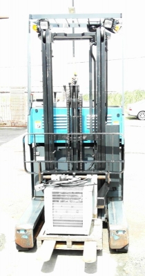 รถยกไฟฟ้าแบบยืนขับขนาด 1 ตัน เสาสูง 3 เมตร Toyota 6FBRJ10 นำเข้าจากญี่ปุ่น รถยกไฟฟ้าแบบยืนขับขนาด 1 ตัน เสาสูง 3 เมตร Toyota 6FBRJ10 นำเข้าจากญี่ปุ่น