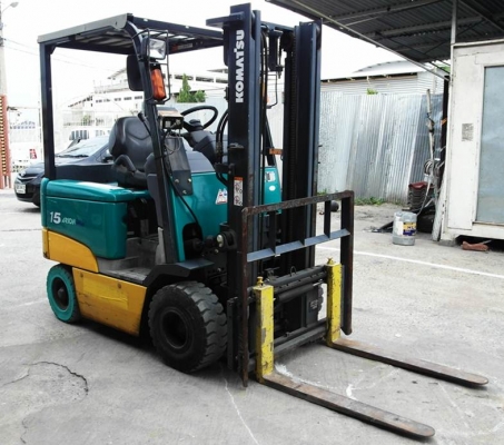 รถยกไฟฟ้าแบบนั่งขับ 1.5 ตัน KOMATSU FB15EXL - 11 มือสองนำเข้าจากญี่ปุ่น