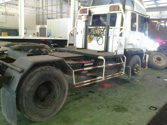 FK457F 6ล้อหัวคัสซี+กะบะดั้มสามมิตร รถออกห้างแท้ 195แรง6D16 FK457F 6ล้อหัวคัสซี+กะบะดั้มสามมิตร รถออกห้างแท้ 195แรง6D16