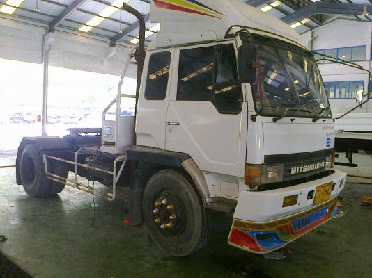 FK457F 6ล้อหัวคัสซี+กะบะดั้มสามมิตร รถออกห้างแท้ 195แรง6D16