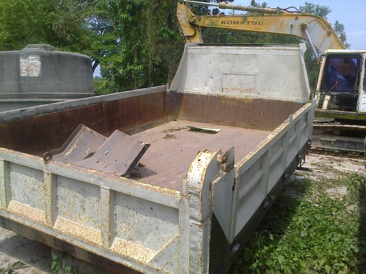 FK457F 6ล้อหัวคัสซี+กะบะดั้มสามมิตร รถออกห้างแท้ 195แรง6D16 FK457F 6ล้อหัวคัสซี+กะบะดั้มสามมิตร รถออกห้างแท้ 195แรง6D16